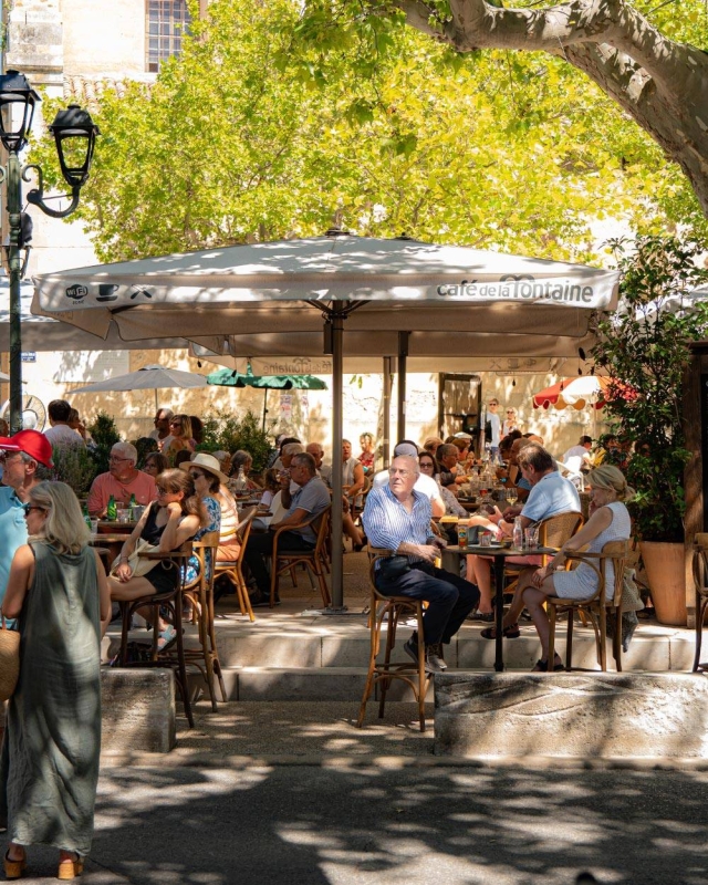Café de La Fontaine - Restaurant Maussane les Alpilles - Restaurant à Maussane les Alpilles